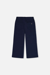 Deux par Deux French Terry Pant Navy Blue Denim product image P2