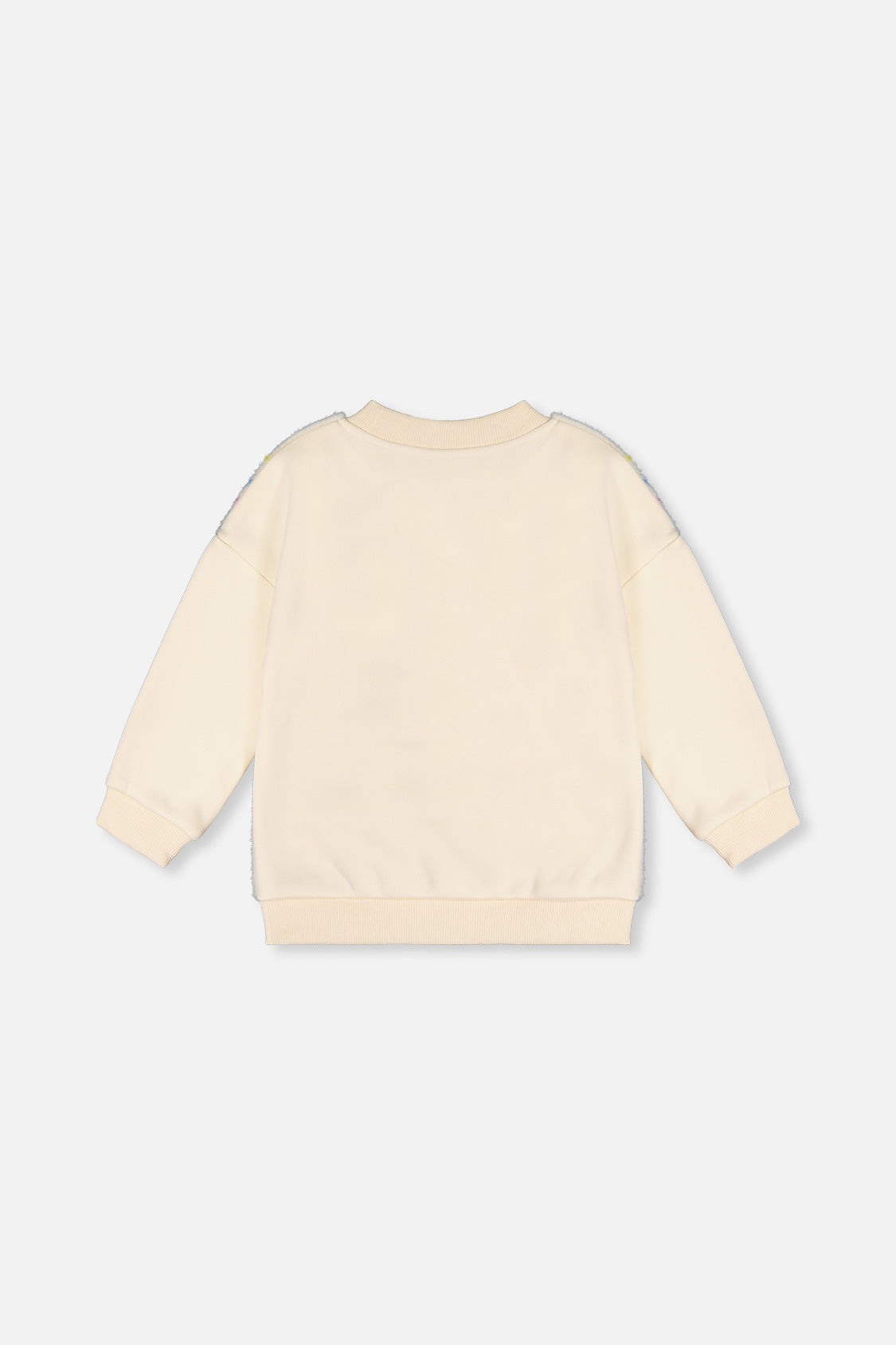 Deux par Deux Bi-Material Sweater Off-White product image P2
