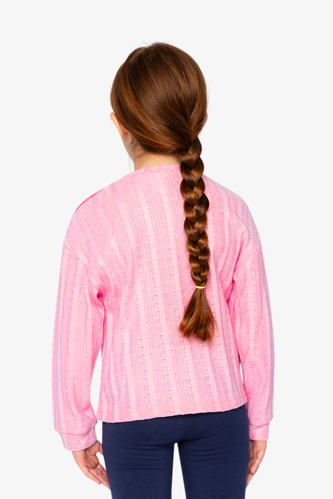 Knit Top Pink-3
