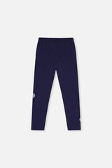 Organic Cotton Leggings Dark Blue-4