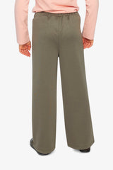 Flare Pants Sage Green-3