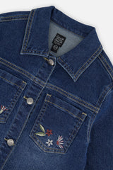 Deux par Deux Denim Jacket Light Blue Denim