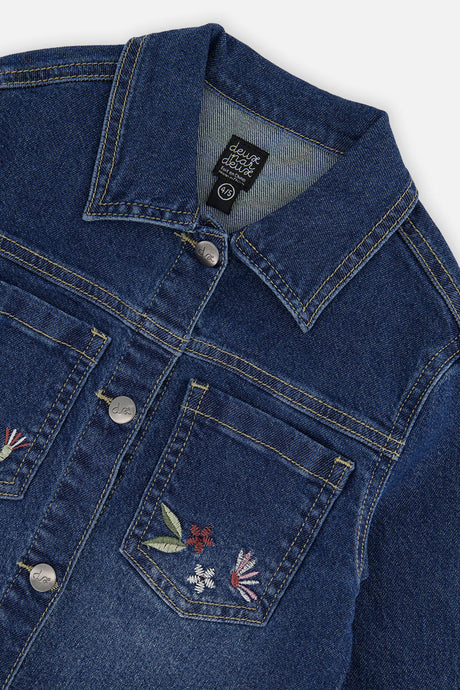 Deux par Deux Denim Jacket Light Blue Denim