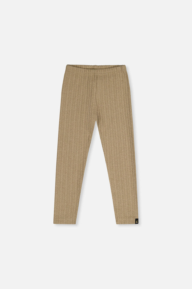 Jacquard Leggings Sage Green-0