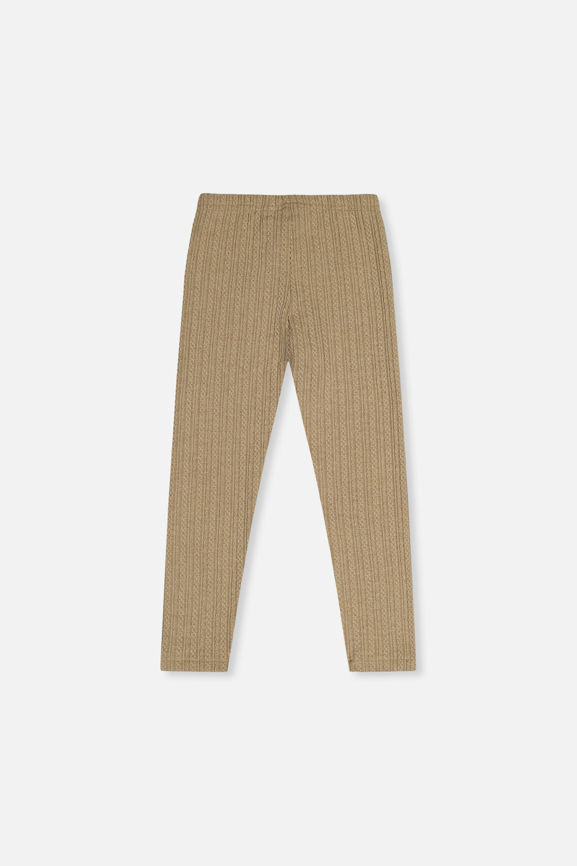 Deux par Deux Jacquard Leggings Sage Green product image P2