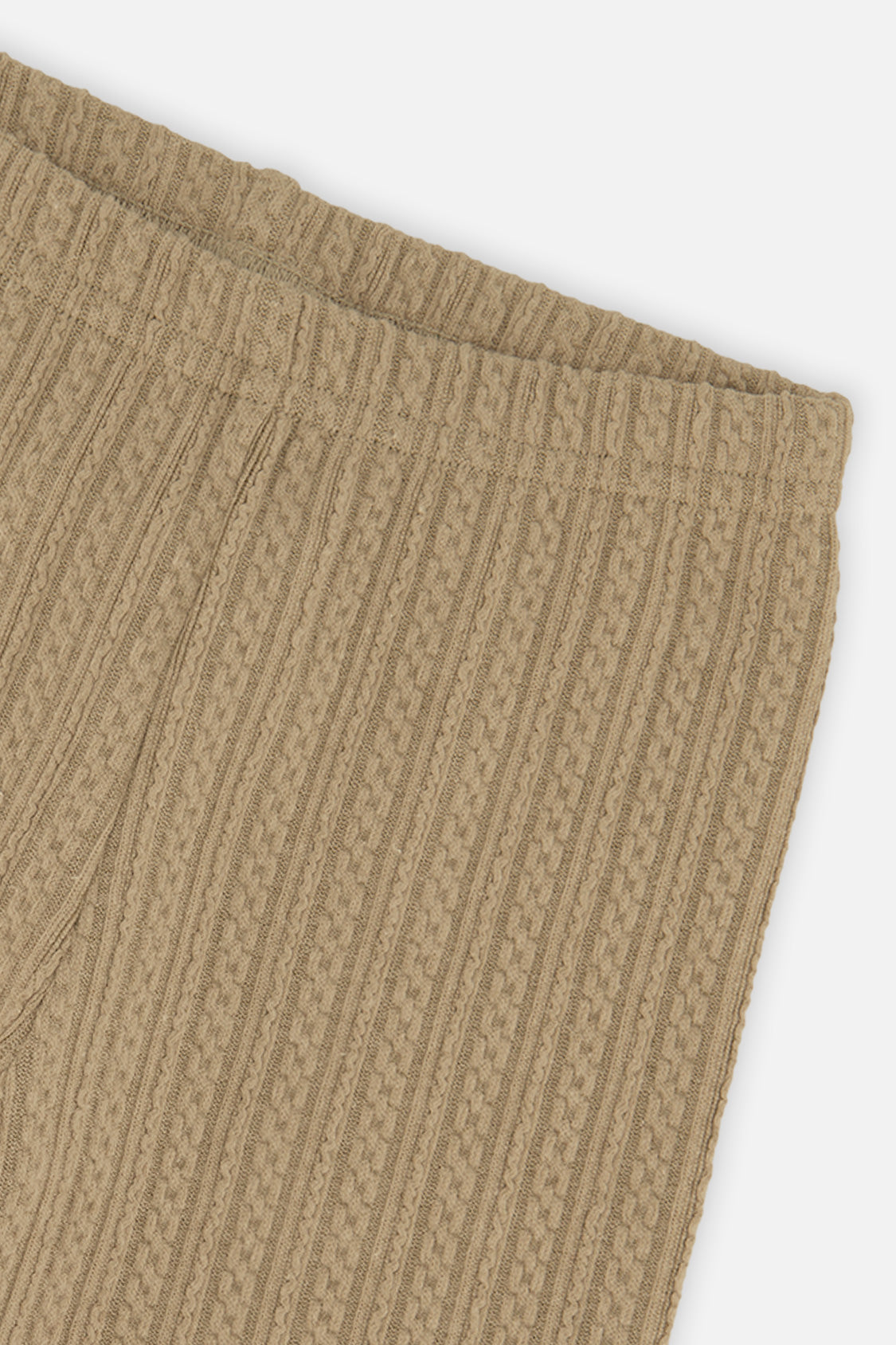 Deux par Deux Jacquard Leggings Sage Green