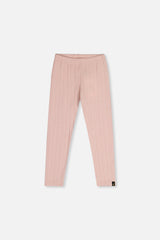 Jacquard Leggings Pale Dusty Pink-0