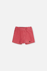 Corduroy Skort Raspberry Pink-0
