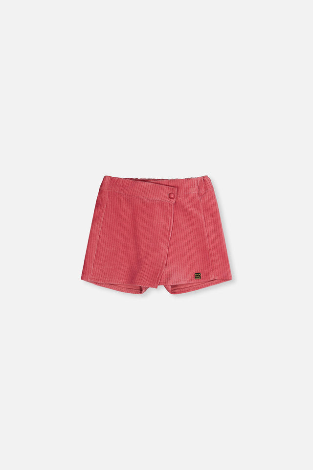 Corduroy Skort Raspberry Pink-0