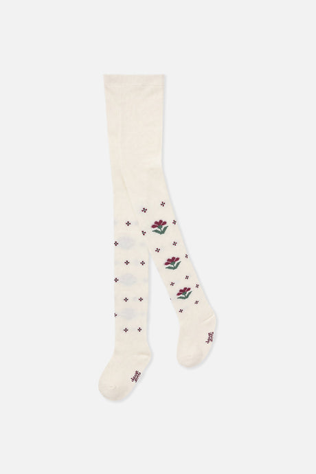 Deux par Deux Knit Tights Pale Dusty Pink — additional official product image