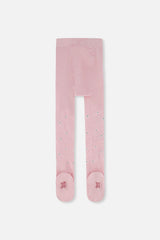 Knit Tights Pale Dusty Pink-2