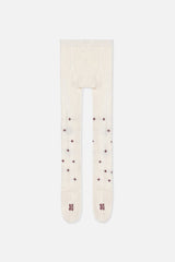 Deux par Deux Knit Tights Pale Dusty Pink — additional official product image