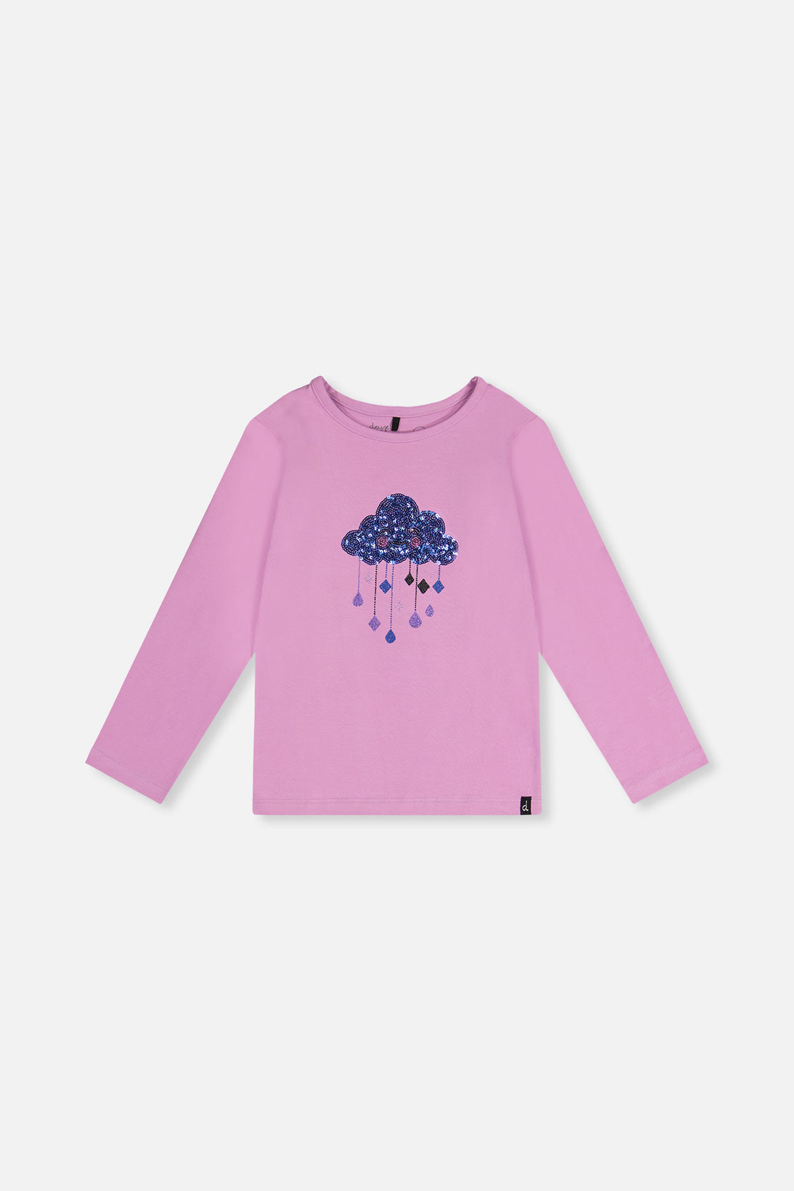 Organic Cotton Jersey T-Shirt Violet-0