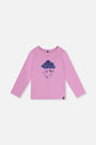 Organic Cotton Jersey T-Shirt Violet-0