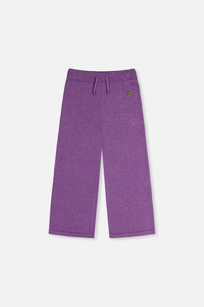 Knitted Wide Leg Pants Violet-0