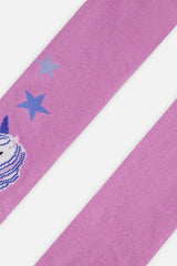 Knit Tights Violet-3