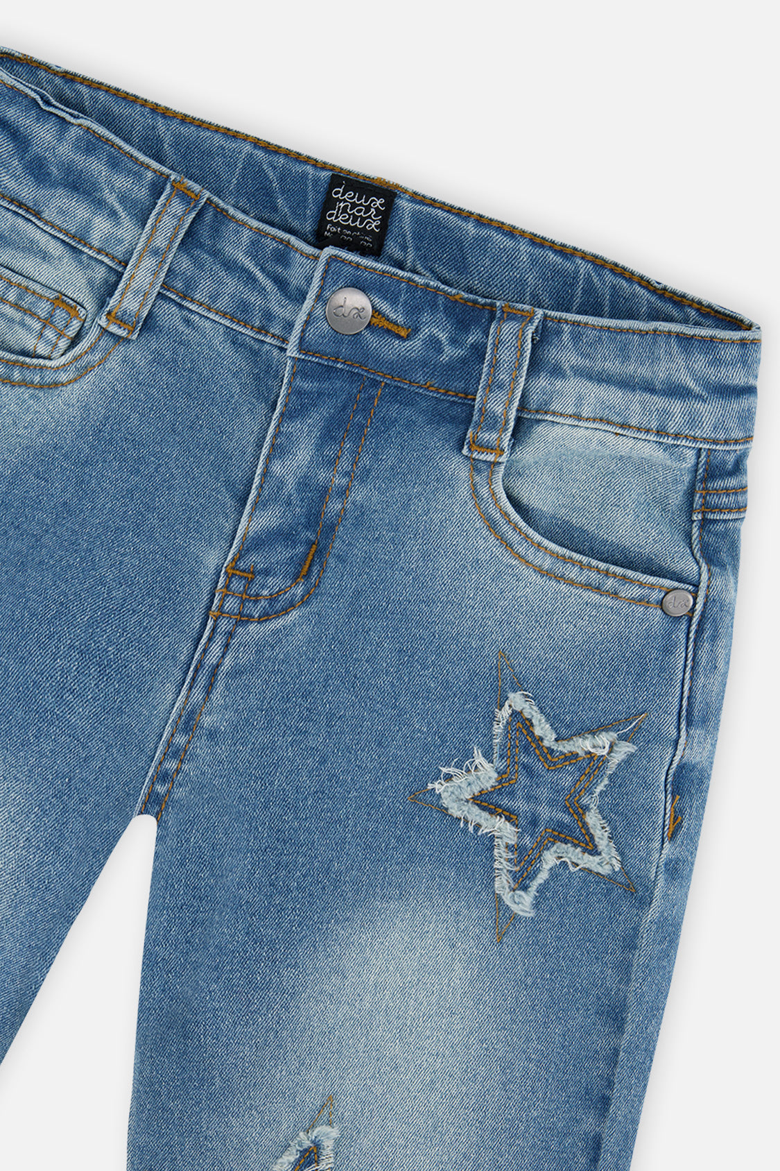 Deux par Deux Jeans Navy Blue Denim