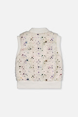 Deux par Deux Faux Fur Sleeveless Vest Multicolored Star product image P2