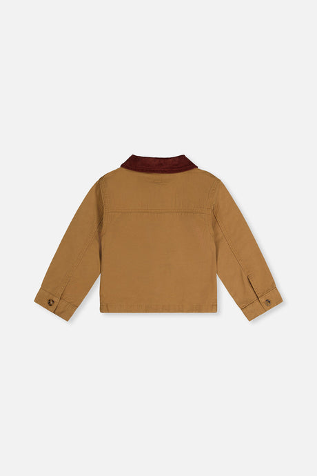 Deux par Deux Barn Jacket Brown Yellow product image P2