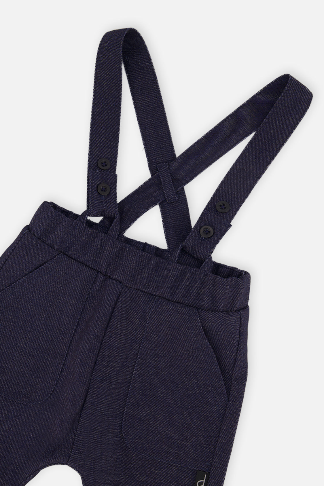 Deux par Deux Baby Top & Pants Set Blue And Green Checks