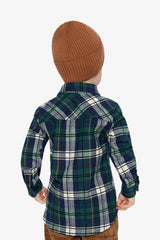 Plaid Shirt Blue And Green-4