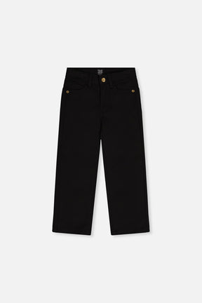 Stretch Denim Pants Black-0