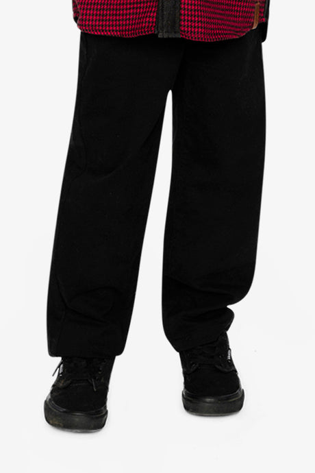 Stretch Denim Pants Black-1