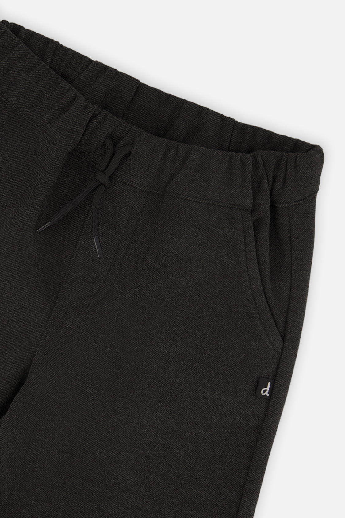 Deux par Deux Stretch Twill Pants Black