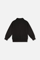 Deux par Deux Front Zip Jacket Black product image P2