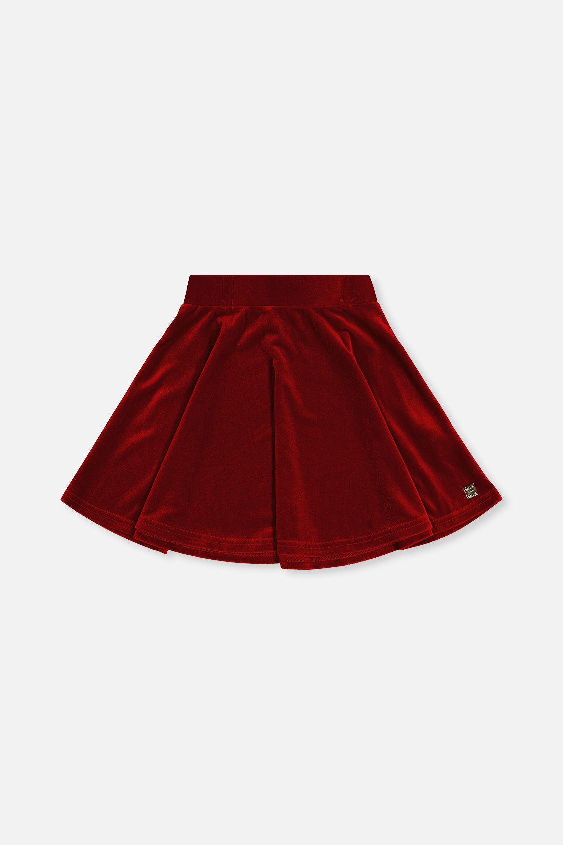 Velvet Skirt Red-0