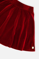 Velvet Skirt Red by Deux par Deux – product photo 6