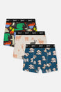 Boxer Pack Of 3 Animal Prints-0