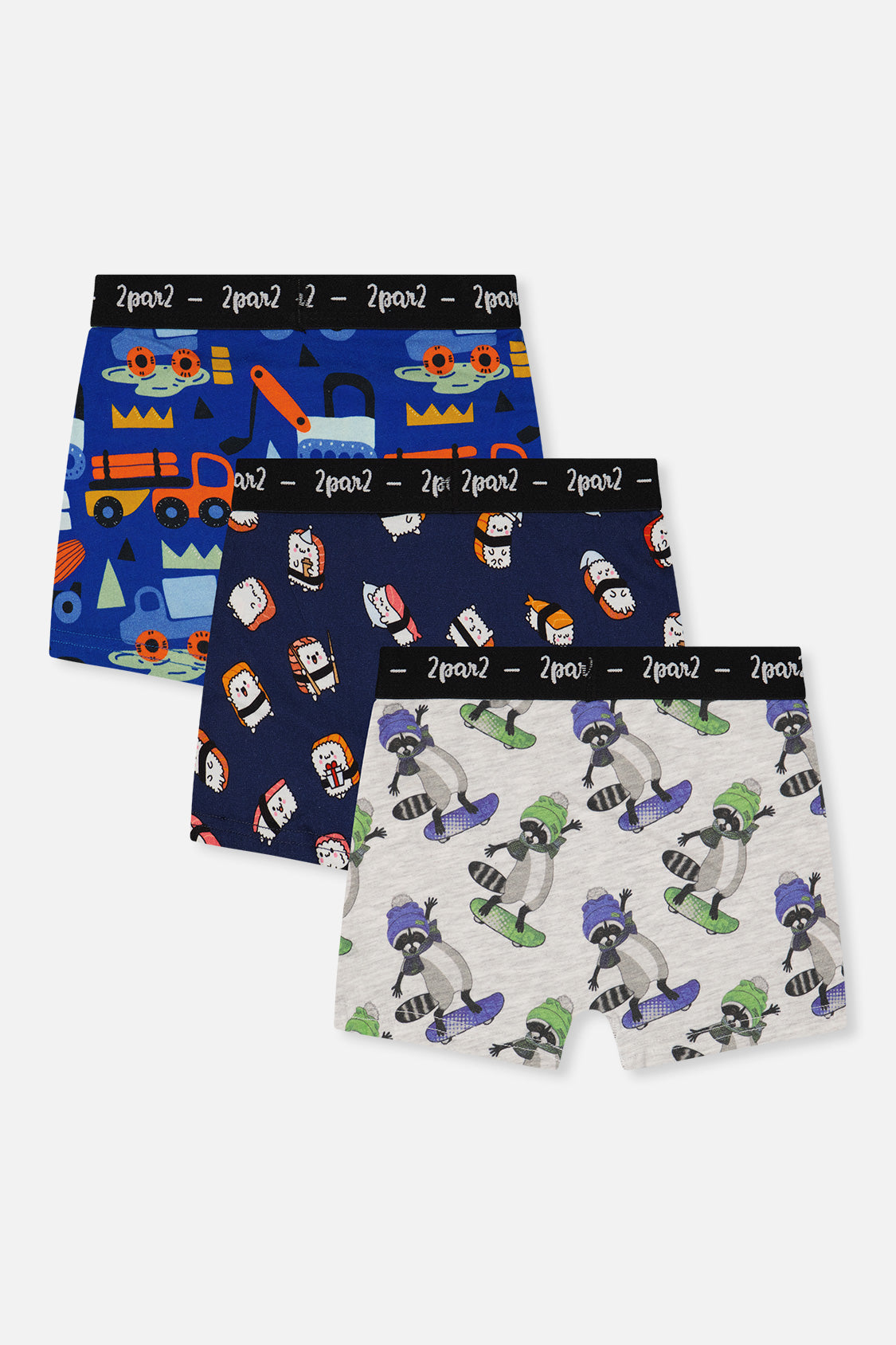 Boxer Pack Of 3 Fun Prints-1