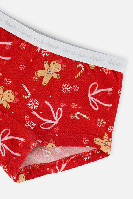 Boyshort Panty Pack Of 3 Holiday Prints-4