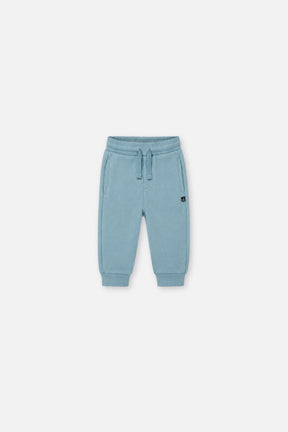 Baby Fleece Sweatpants Pale Turquoise-0
