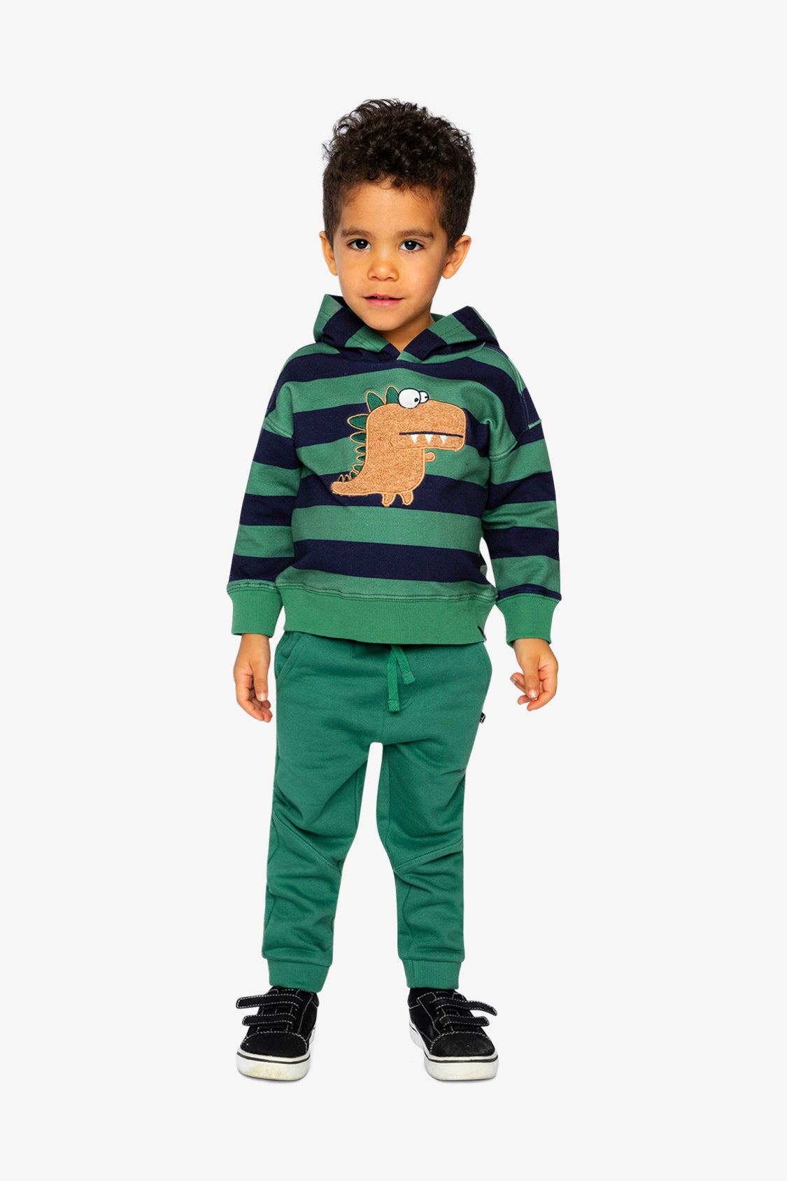 Fleece Sweatpants Green-4