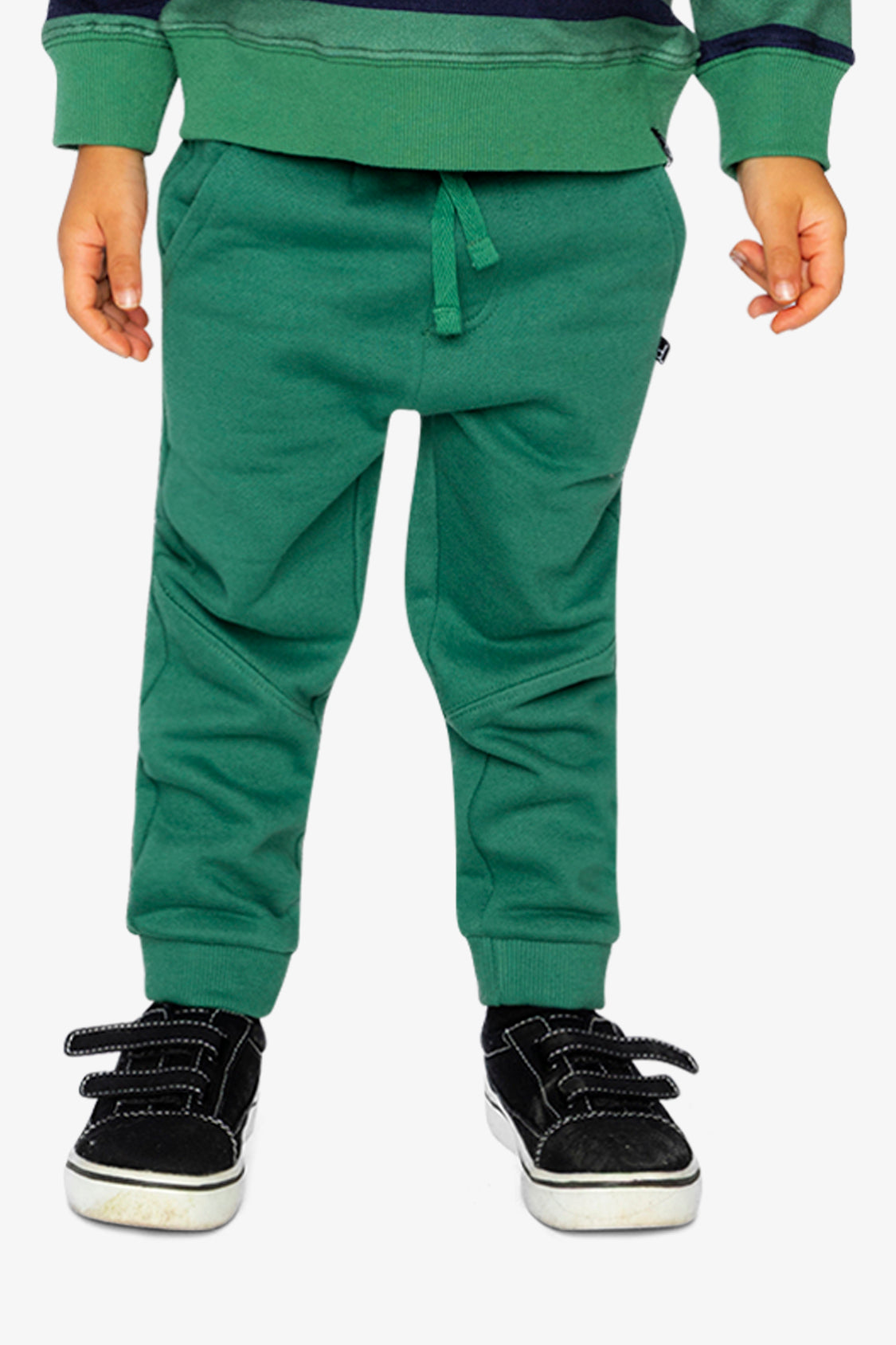 Fleece Sweatpants Green-1