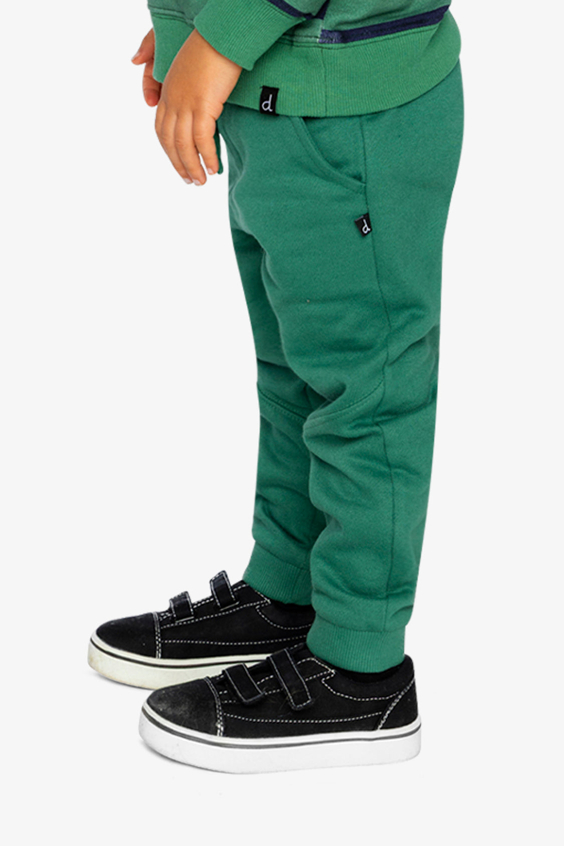 Fleece Sweatpants Green-2