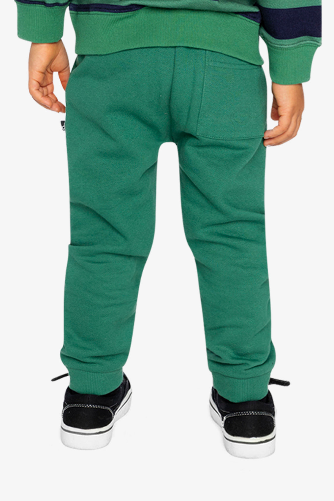 Fleece Sweatpants Green-3