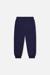 Deux par Deux Fleece Sweatpants With Pockets Dark Blue product image P2