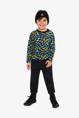 Fleece Sweatpants With Pockets Black-4