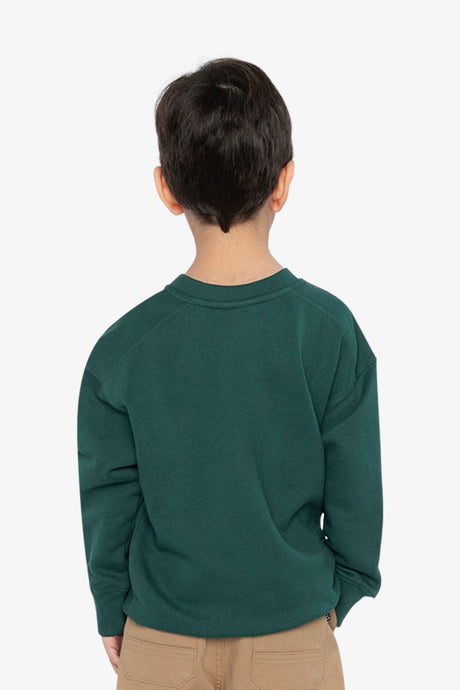 Fleece Sweatshirt Green Forest-3