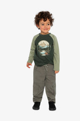 Raglan T-Shirt Dark Turquoise-4