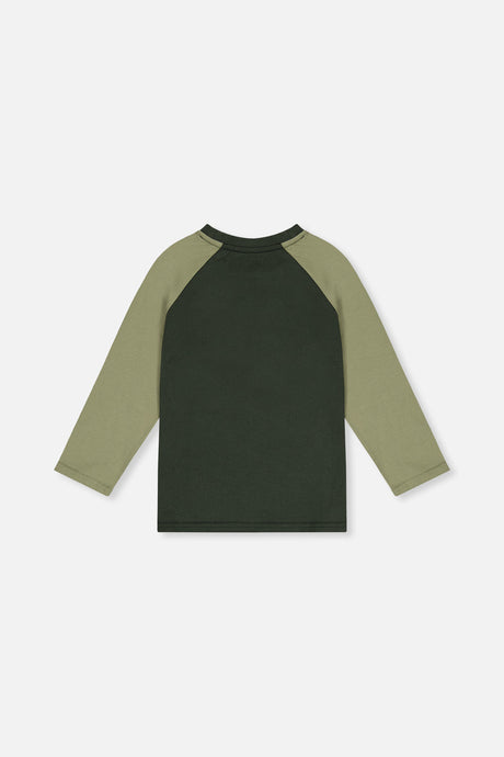 Deux par Deux Raglan T-Shirt Dark Turquoise product image P2