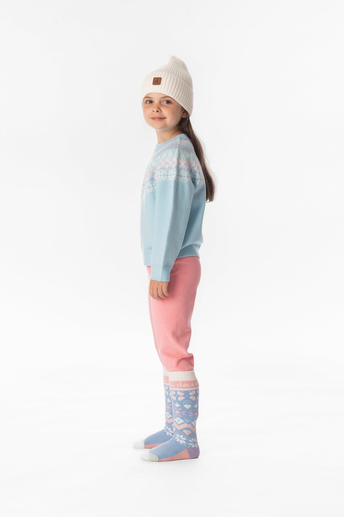 Thermal Underwear Leggings Light Pink-3