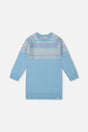 Knit Dress Light Blue-0