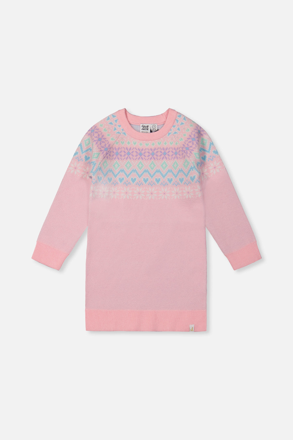 Knit Dress Light Pink-0