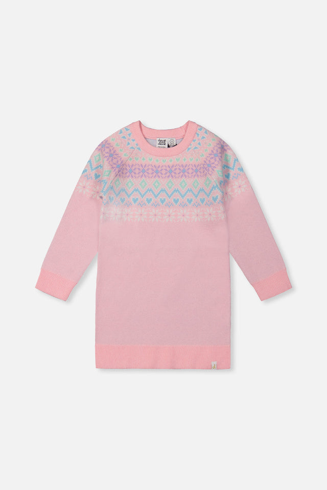 Knit Dress Light Pink-0