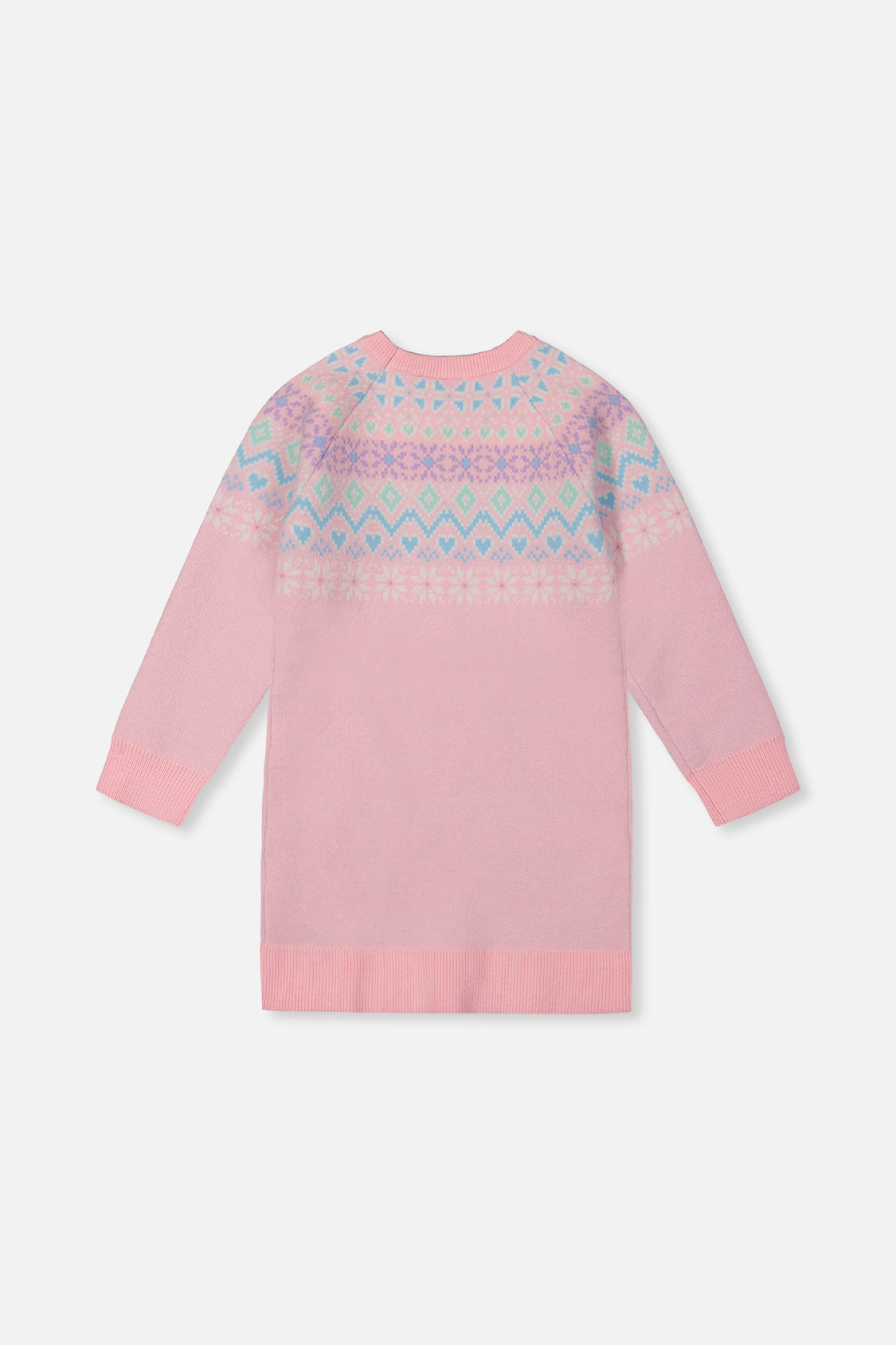 Knit Dress Light Pink-1