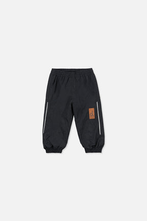 Lined Baby Splash Pants Black Taffeta-0